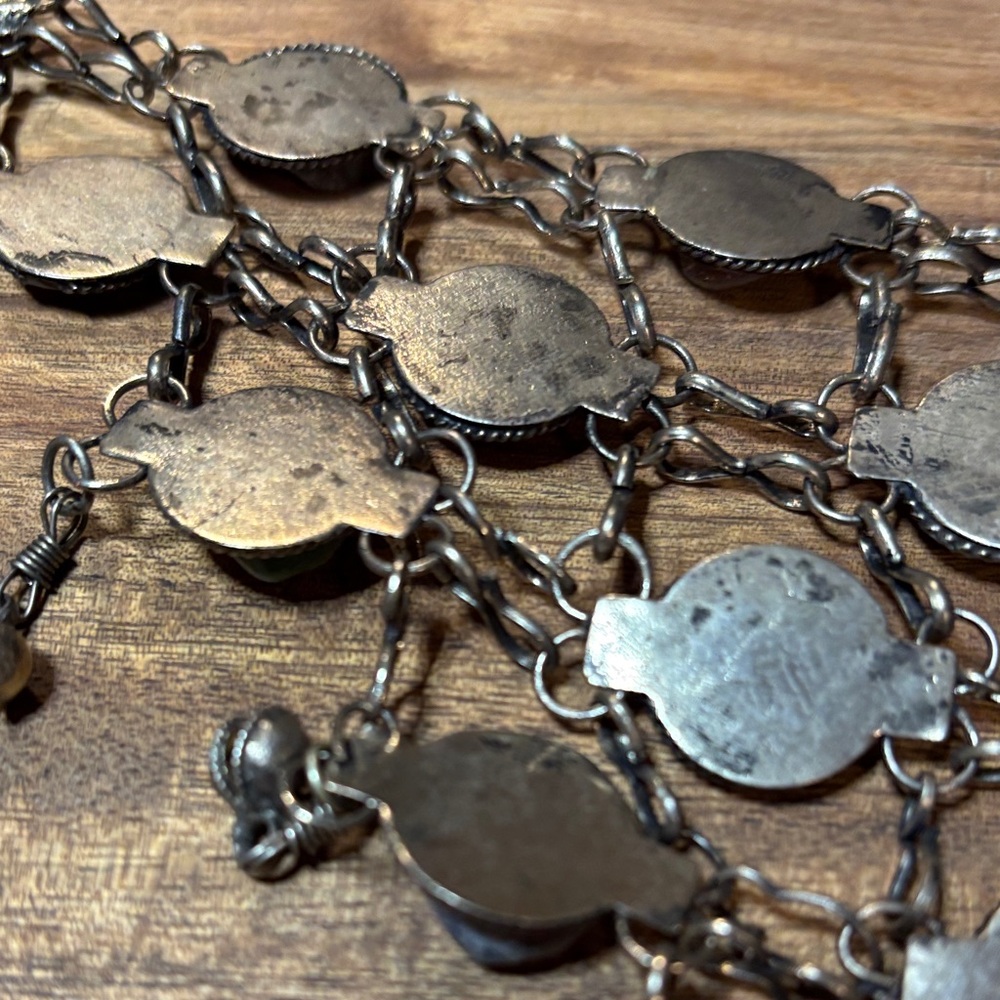 Multi-Stone Statement Necklace - image 8